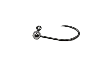 1/100th oz. Round Ball Head Jig w/Mustad Sickle Hooks Pro-Tec