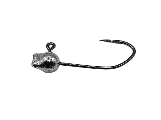 1/32nd oz. Wedge Head Jig w/Mustad Sickle Hooks Plain