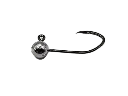 1/48th oz. Round Ball Head Jig w/Mustad Sickle Hooks Pro-Tec Super Glow