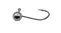 1/8th oz. Round Ball Head Jig w/ Mustad Sickle Hooks Plain
